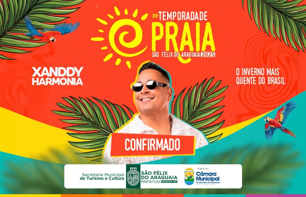 São Félix do Araguaia anuncia Xanddy Harmonia