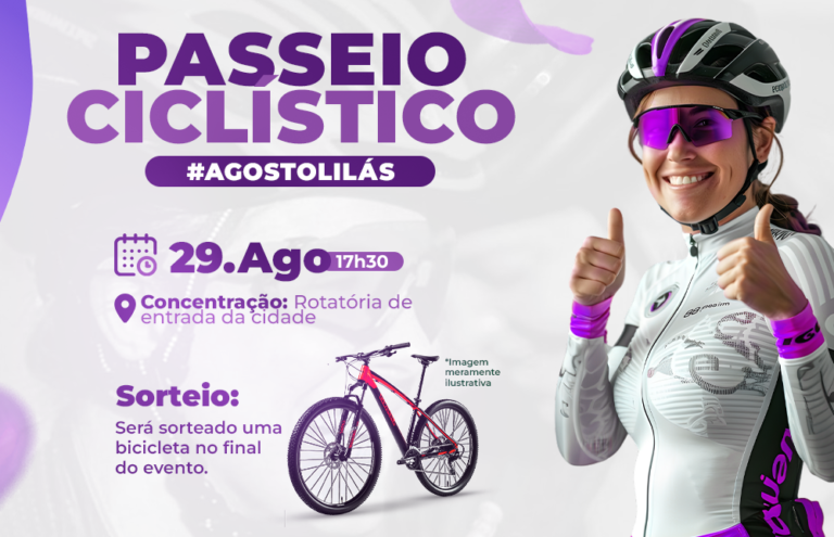 Prefeitura de São Félix do Araguaia promoverá Passeio Ciclístico em apoio ao Agosto Lilás