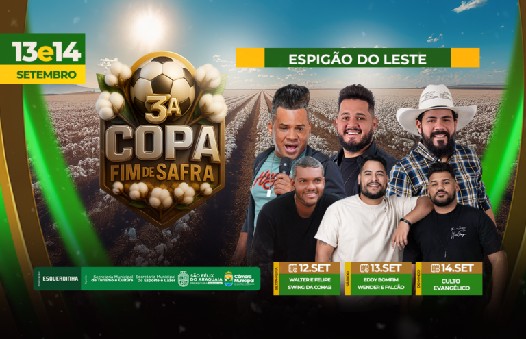 Prefeitura de São Félix do Araguaia apoia a 3ª Copa Fim de Safra em Espigão do Leste