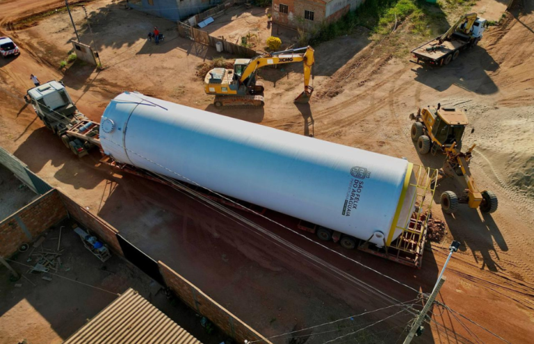 Espigão do Leste recebe nova caixa d’água com capacidade para 275 mil litros
