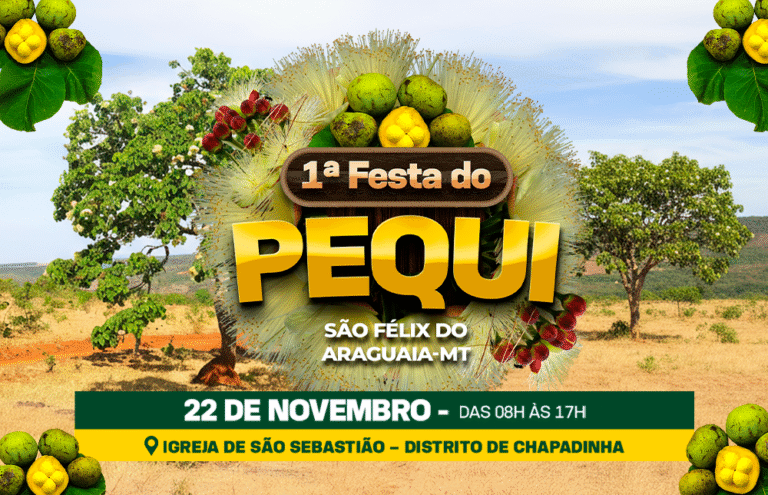 São Félix do Araguaia realiza a 1ª Festa do Pequi no dia 22 de novembro