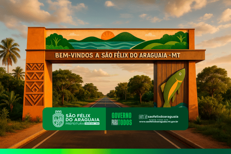 Concurso vai escolher projeto do novo portal de entrada de São Félix do Araguaia